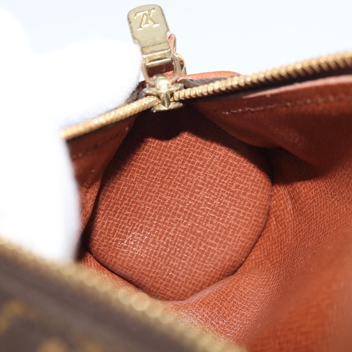 Louis Vuitton Papillon Pochette Monogram Canvas Brown Canvas Clutche & Pouche Bag (Pre-Owned)