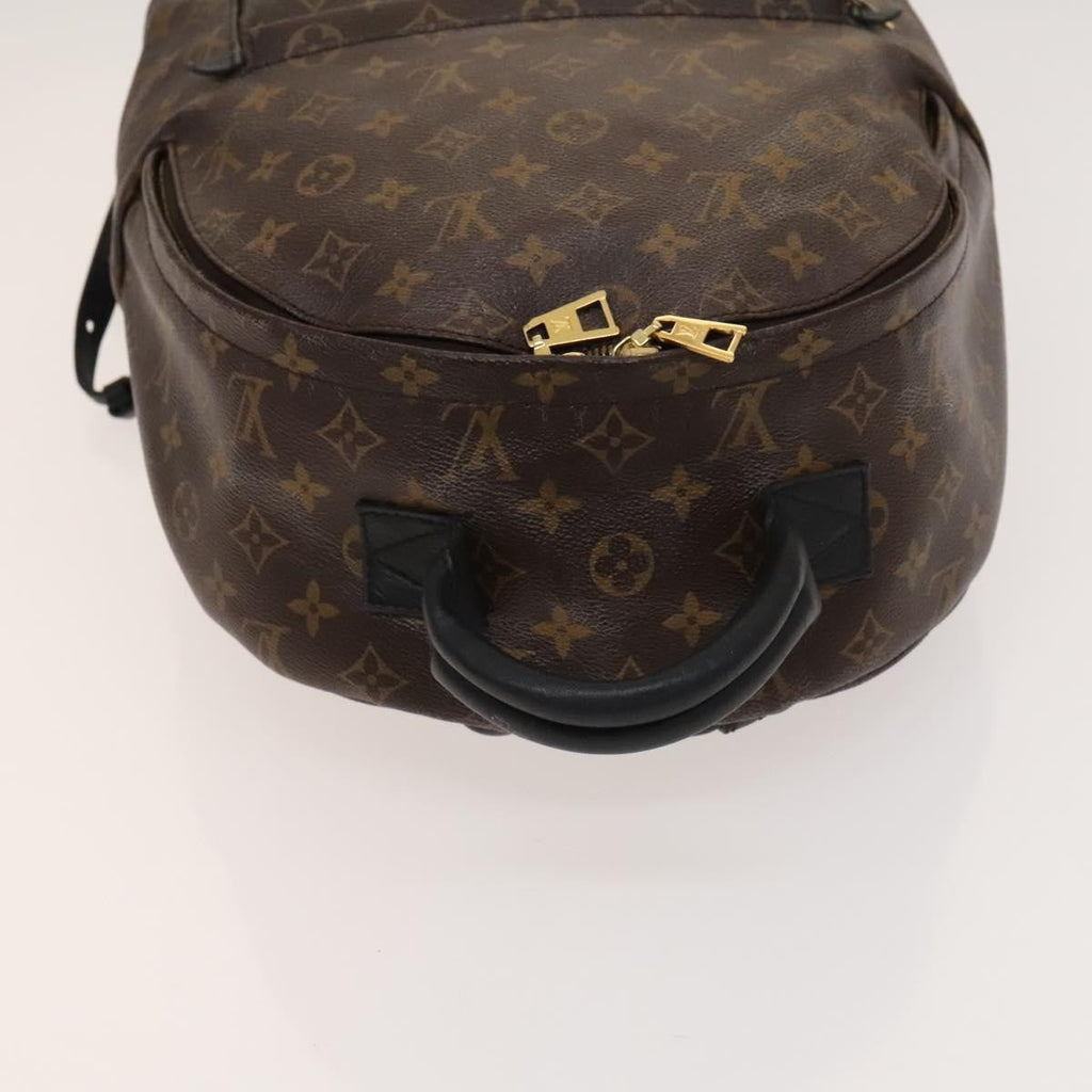 Louis Vuitton Palm Springs Backpack Monogram Canvas Brown Canvas Backpack Bag (Pre-Owned)