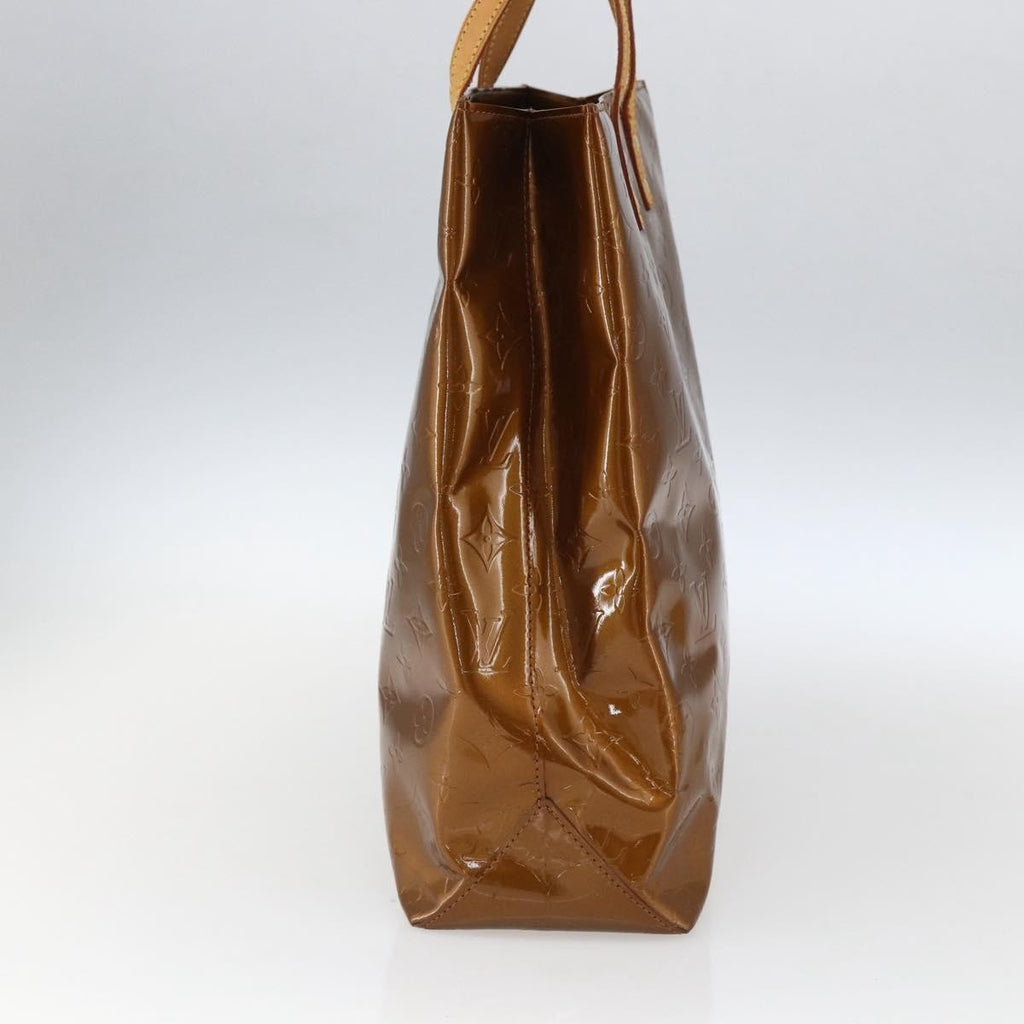Louis Vuitton Reade Handbag Monogram Vernis Brown Patent_Leather Tote Bag Bag (Pre-Owned)
