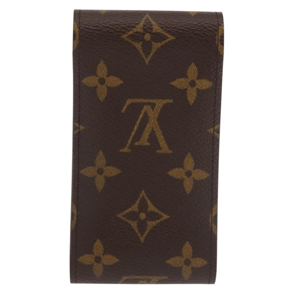 Louis Vuitton Etui Cigarette Case Monogram Canvas Brown Canvas Accessory (Pre-Owned)