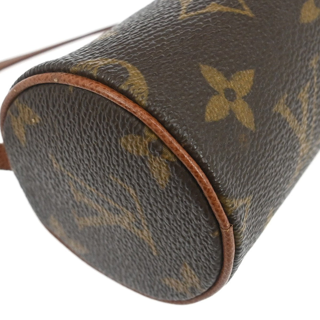 Louis Vuitton Papillon Pochette Monogram Canvas Brown Canvas Clutche & Pouche Bag (Pre-Owned)