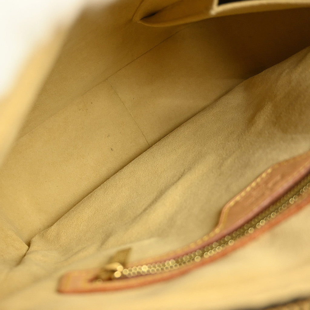 Louis Vuitton Monogram Looping Handbag Monogram Canvas Brown Canvas Shoulder Bag Bag (Pre-Owned)