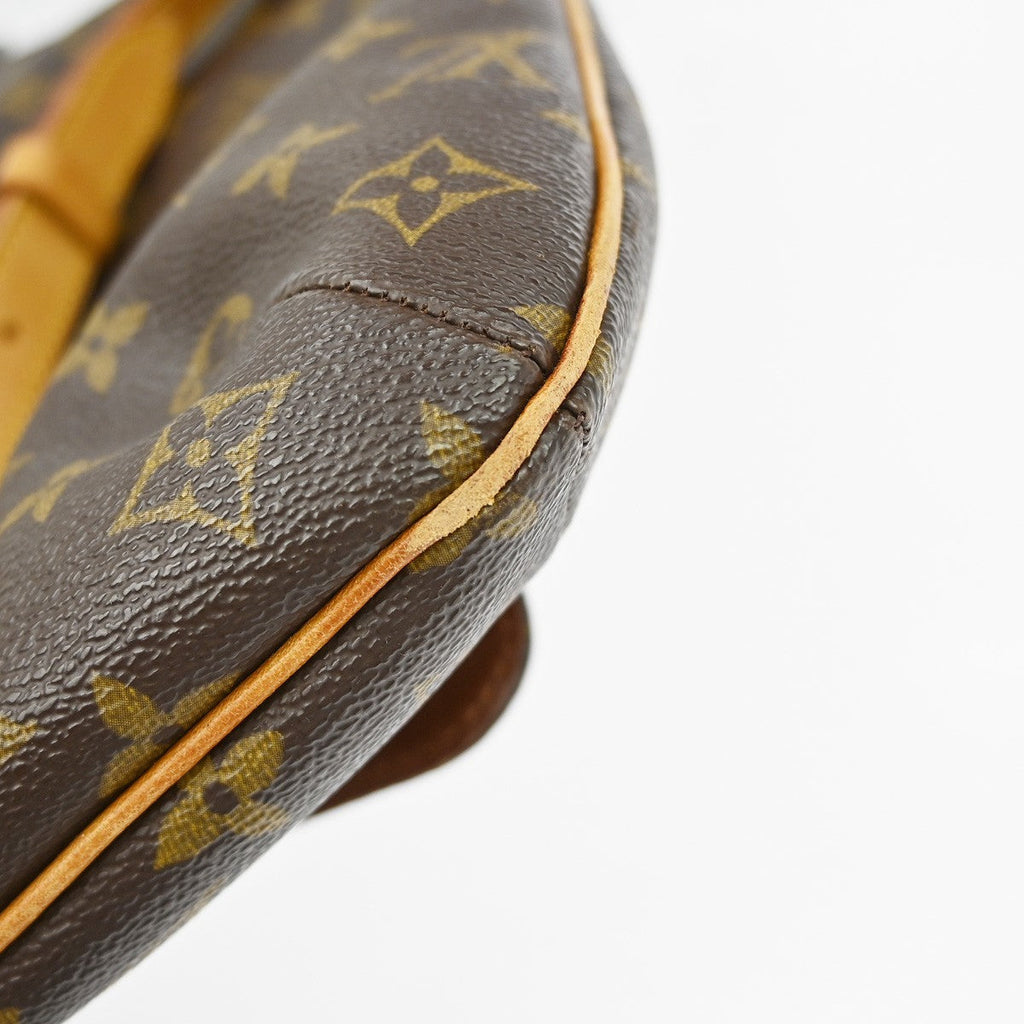 Louis Vuitton Musette Handbag Monogram Canvas Brown Canvas Shoulder Bag Bag (Pre-Owned)