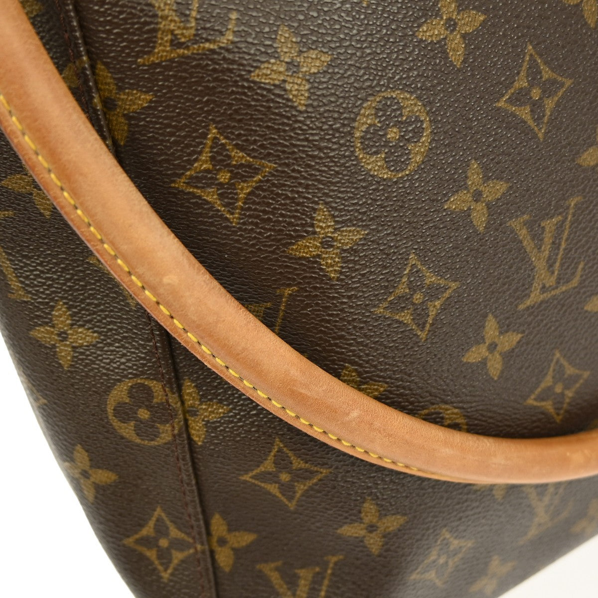 Louis Vuitton Monogram Looping Handbag Monogram Canvas Brown Canvas Shoulder Bag Bag (Pre-Owned)