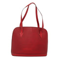 Louis Vuitton Lussac Handbag Epi Leather Red Leather Shoulder Bag Bag (Pre-Owned)