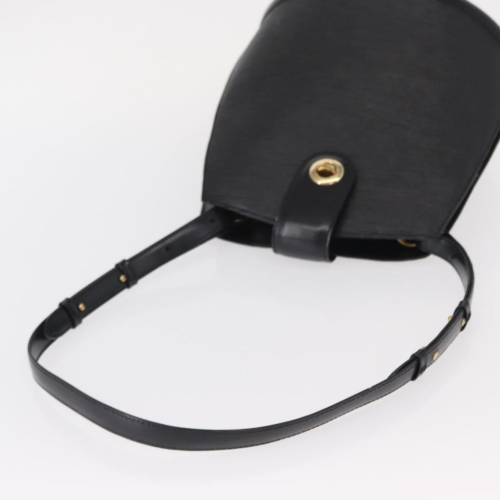Louis Vuitton Cluny Shoulder Bag Epi Leather Black Leather Shoulder Bag Bag (Pre-Owned)