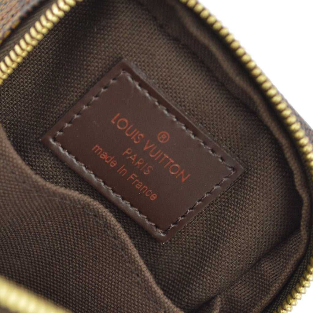 Louis Vuitton Etui Okapi Camera Case Damier Brown Canvas Clutche & Pouche Bag (Pre-Owned)