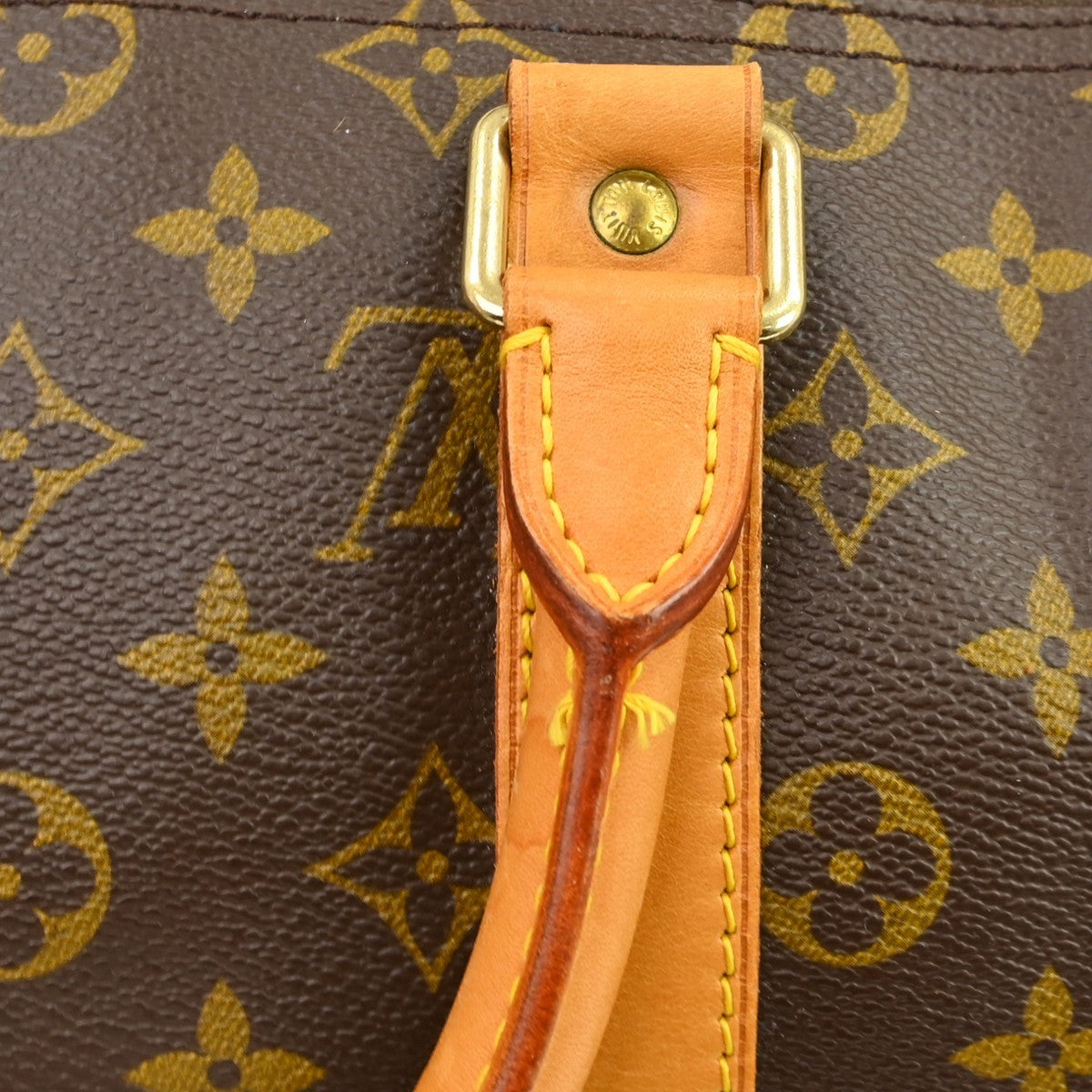 Louis Vuitton Keepall Bag Monogram Canvas Brown Canvas Travel Bag Bag (Pre-Owned)