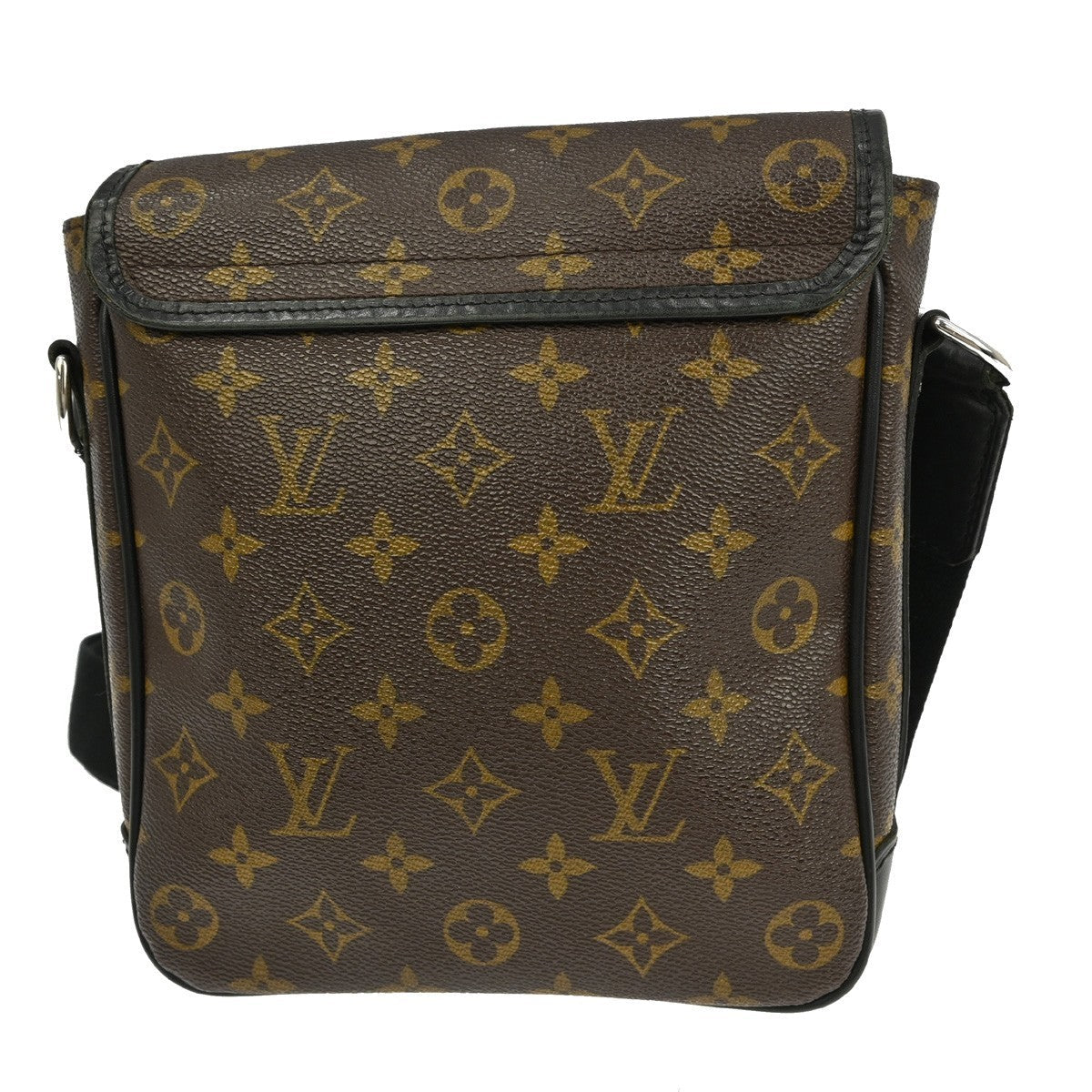 Louis Vuitton Bass Messenger Bag Macassar Monogram Canvas Brown Canvas Shoulder Bag Bag (Pre-Owned)
