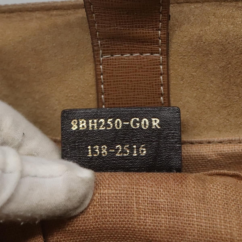 Fendi 2Jours Bag Canvas Beige Canvas Tote Bag Bag (Pre-Owned)