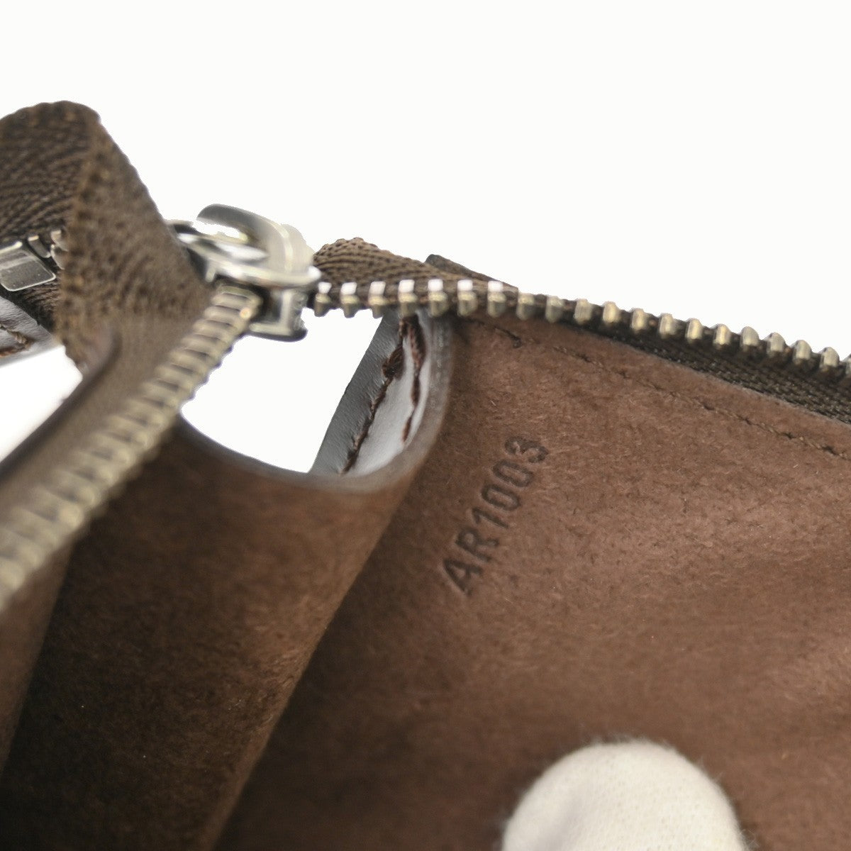 Louis Vuitton Pochette Accessoires Epi Leather Brown Leather Clutche & Pouche Bag (Pre-Owned)