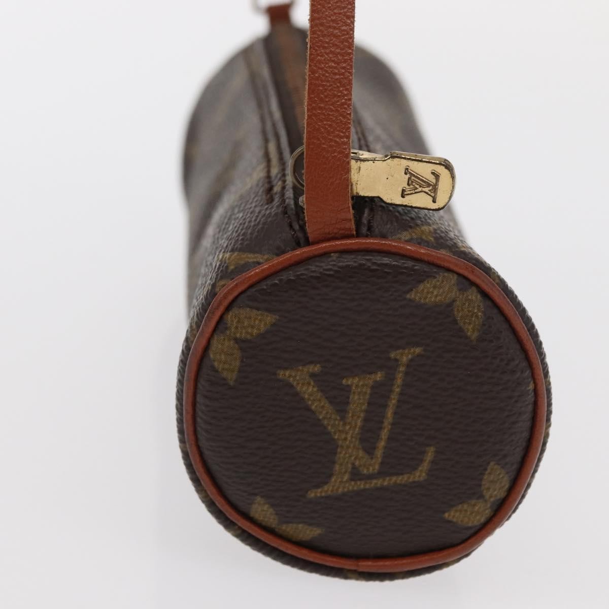 Louis Vuitton Papillon Pochette Monogram Canvas Brown Canvas Clutche & Pouche Bag (Pre-Owned)