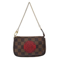 Louis Vuitton Pochette Accessoires Limited Edition Damier Brown Canvas Clutche & Pouche Bag (Pre-Owned)
