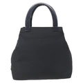 Prada Vintage Handbag Tessuto Black Nylon Handbag (Pre-Owned)