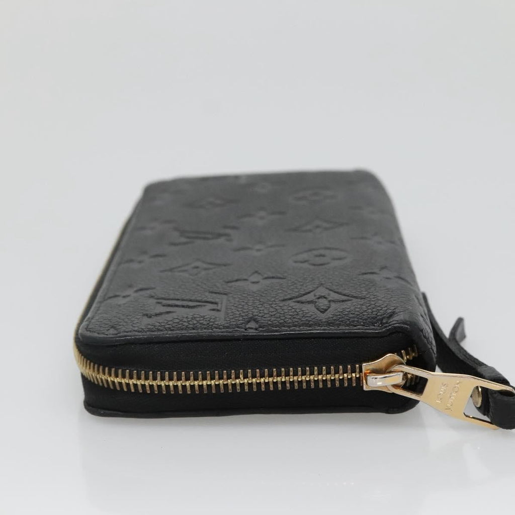 Louis Vuitton Portefeuille Zippy Monogramme Empreinte Monogramme Empreinte Black Leather Wallets Accessory (Pre-Owned)
