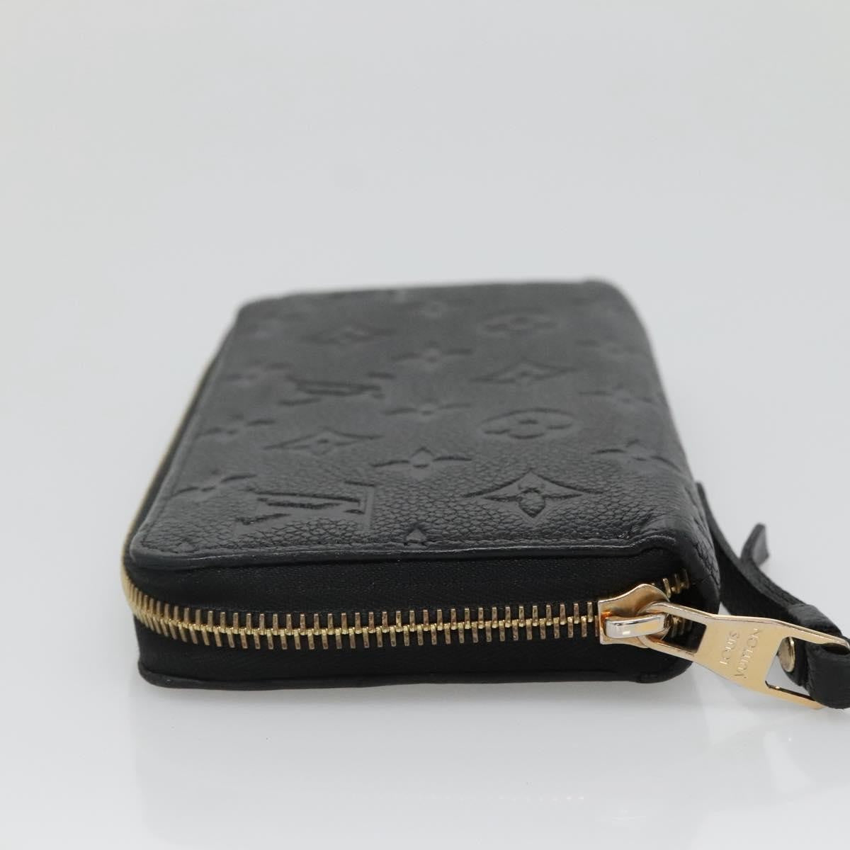 Louis Vuitton Portefeuille Zippy Monogramme Empreinte Monogramme Empreinte Black Leather Wallets Accessory (Pre-Owned)