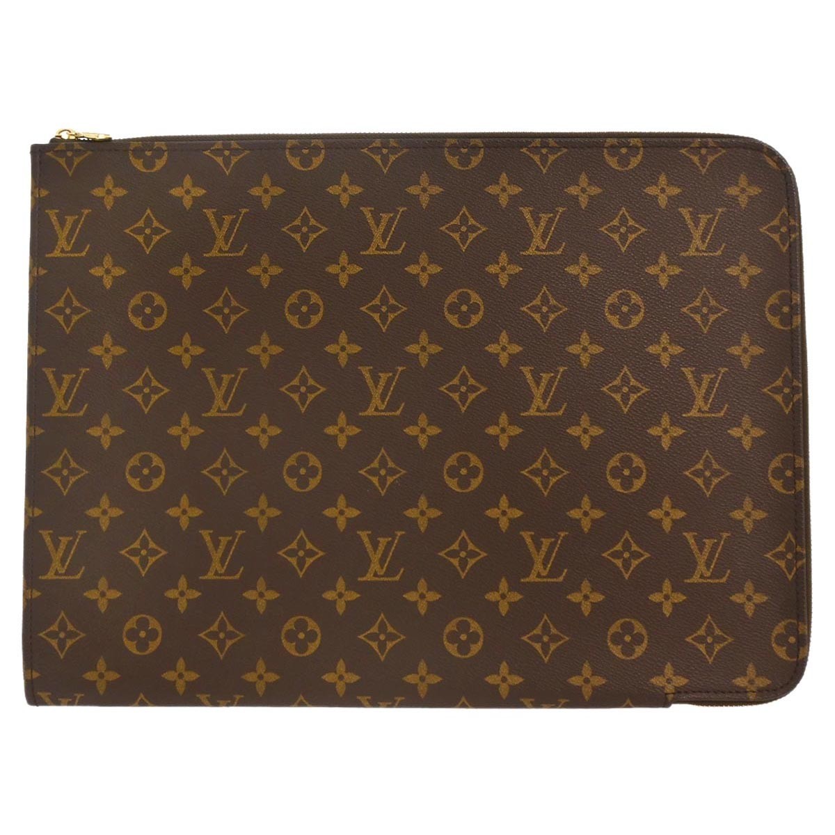 Louis Vuitton Etui Voyage Pouch Monogram Canvas Brown Canvas Clutche & Pouche Bag (Pre-Owned)