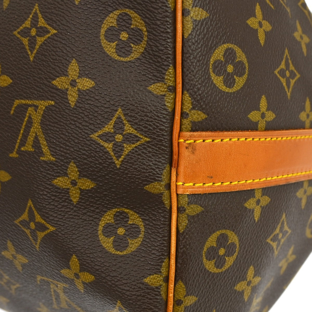 Louis Vuitton Keepall Bandouliere Bag Monogram Canvas Brown Canvas Travel Bag Bag (Pre-Owned)