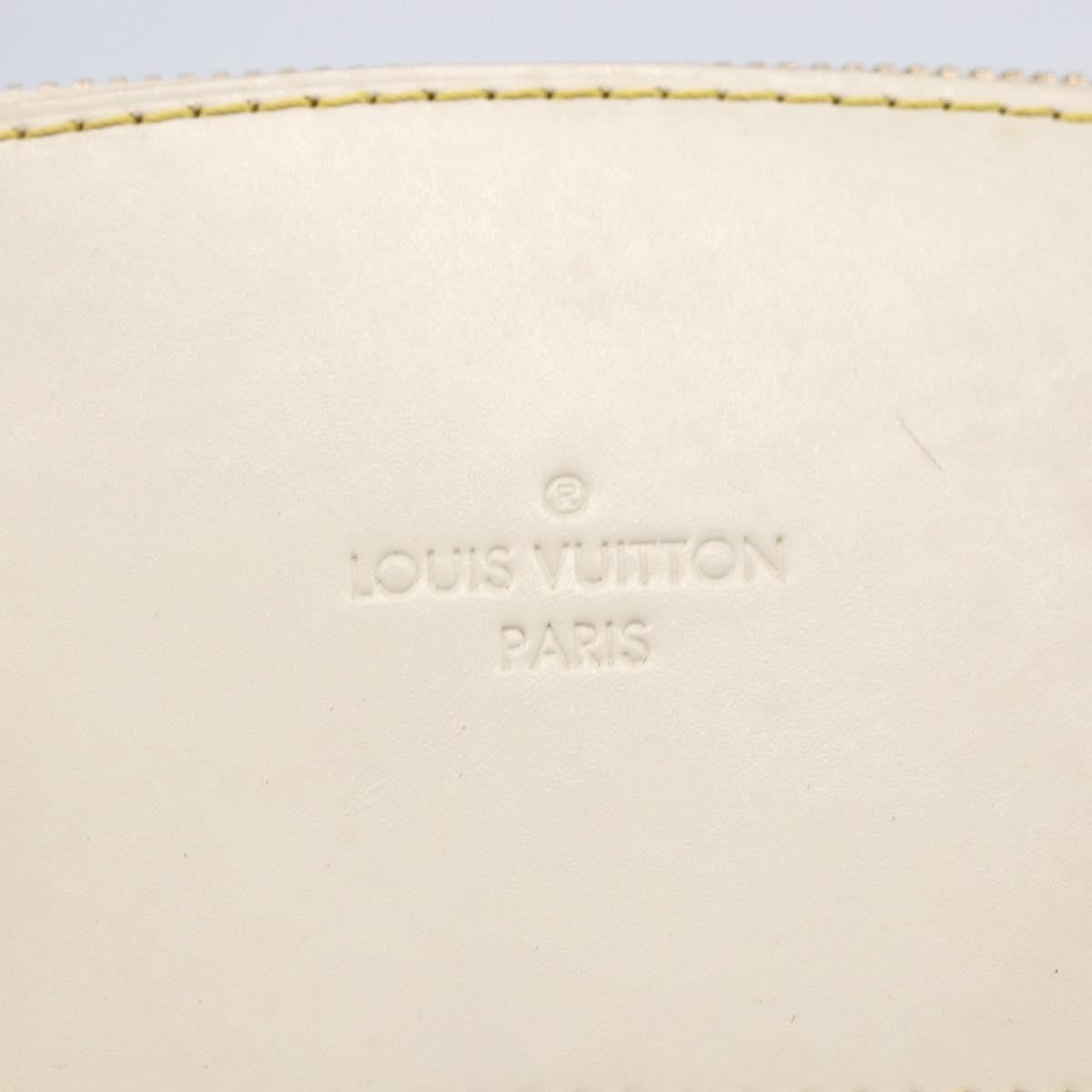 Louis Vuitton Suhali Lockit Handbag Leather White Leather Tote Bag Bag (Pre-Owned)