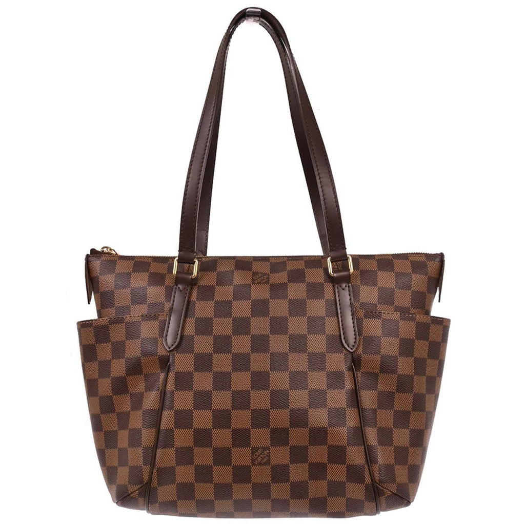 Louis Vuitton Totally Handbag Damier Brown Canvas Tote Bag Bag (Pre-Owned)