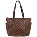 Louis Vuitton Totally Handbag Damier Brown Canvas Tote Bag Bag (Pre-Owned)