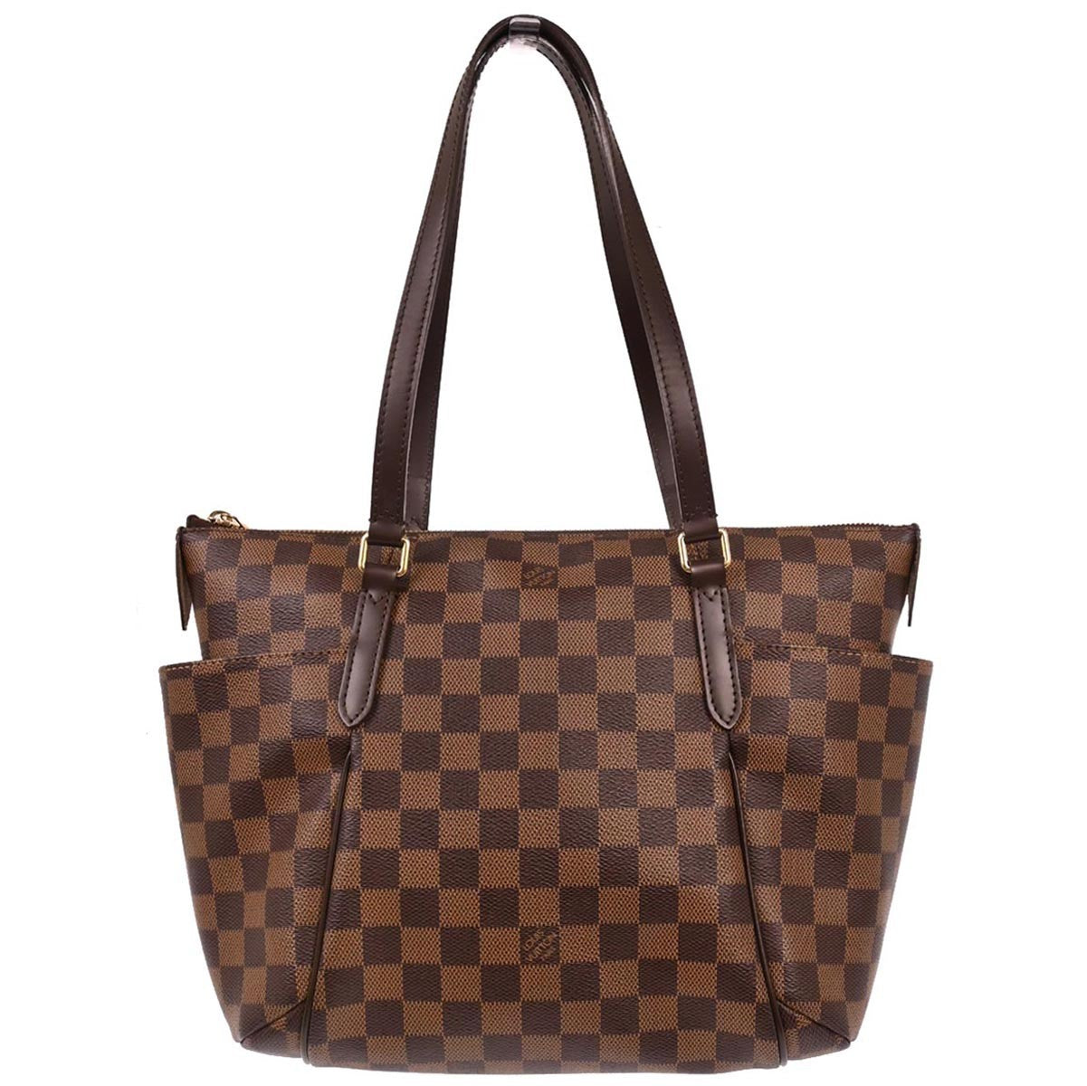 Louis Vuitton Totally Handbag Damier Brown Canvas Tote Bag Bag (Pre-Owned)