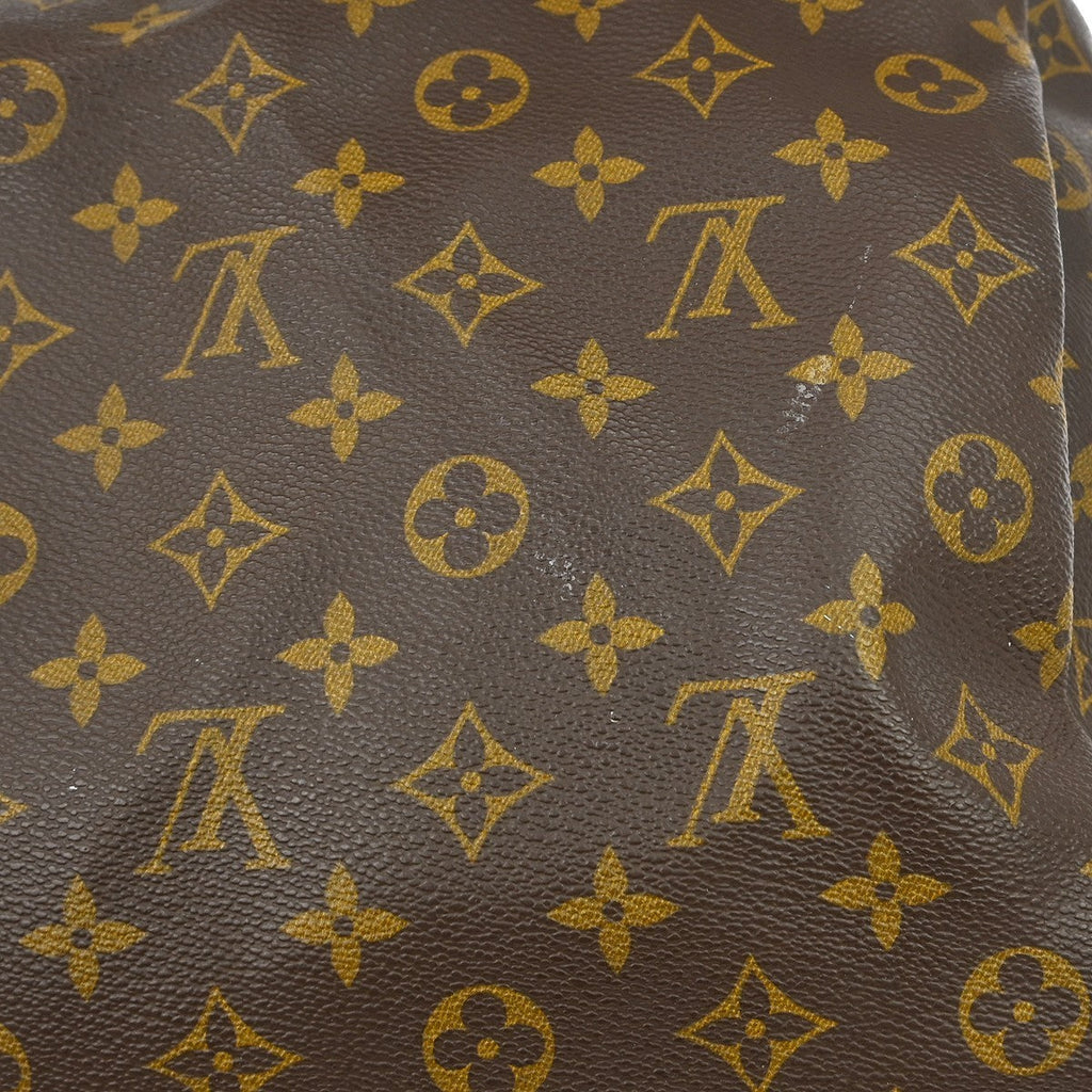 Louis Vuitton Keepall Bag Monogram Canvas Brown Canvas Travel Bag Bag (Pre-Owned)