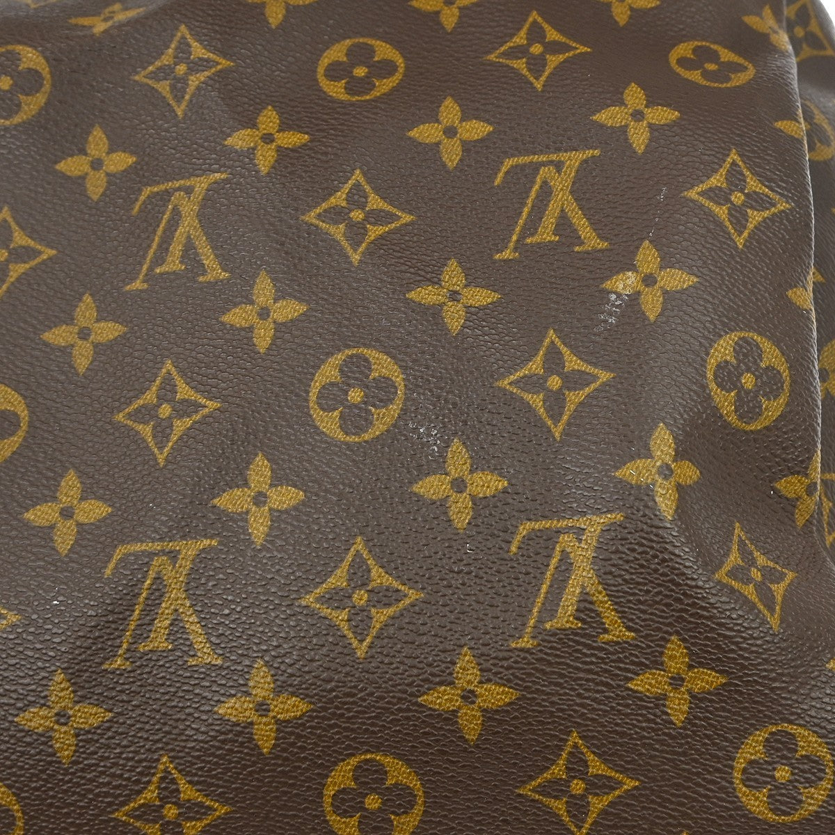Louis Vuitton Keepall Bag Monogram Canvas Brown Canvas Travel Bag Bag (Pre-Owned)