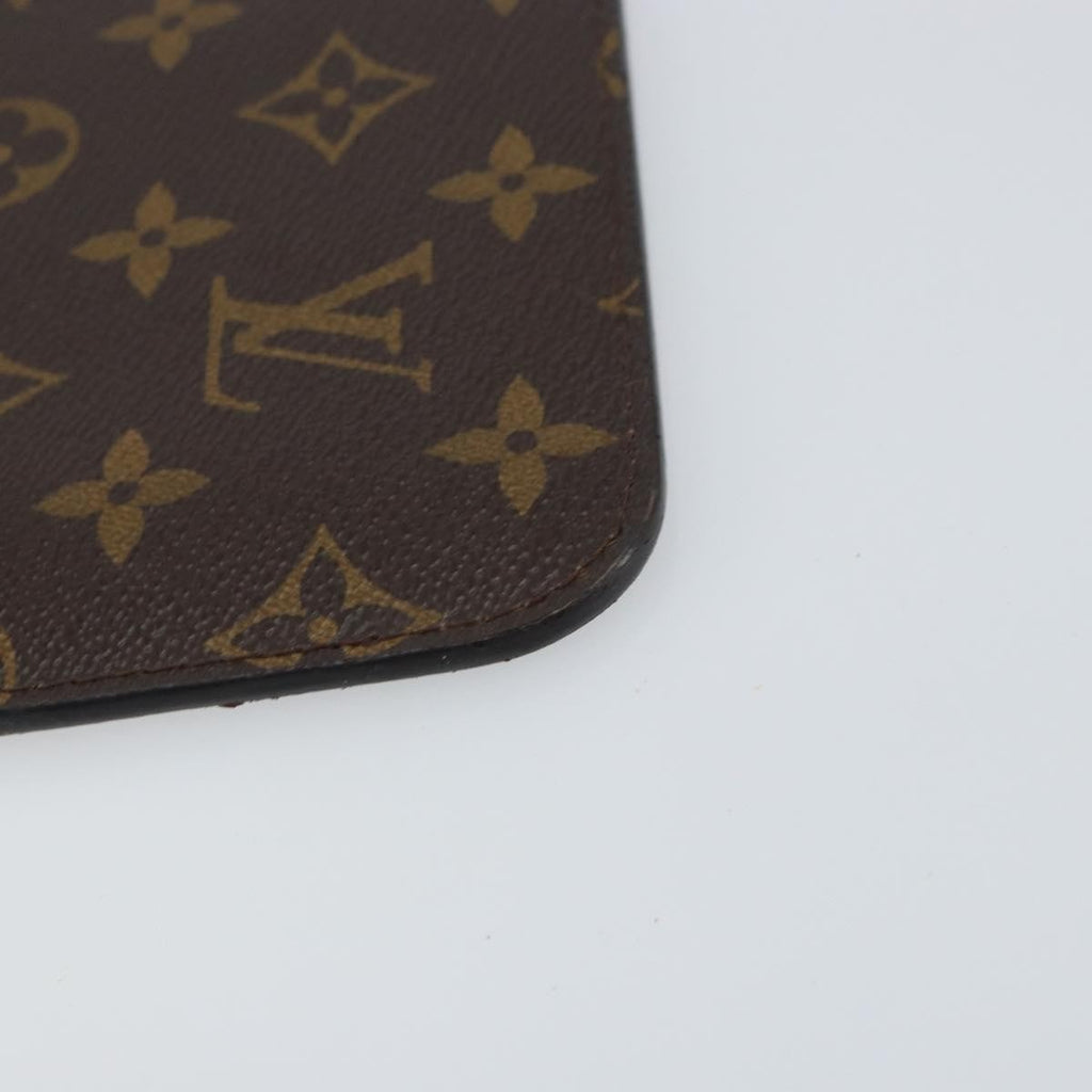 Louis Vuitton Neverfull Pochette Monogram Canvas Brown Canvas Clutche & Pouche Bag (Pre-Owned)