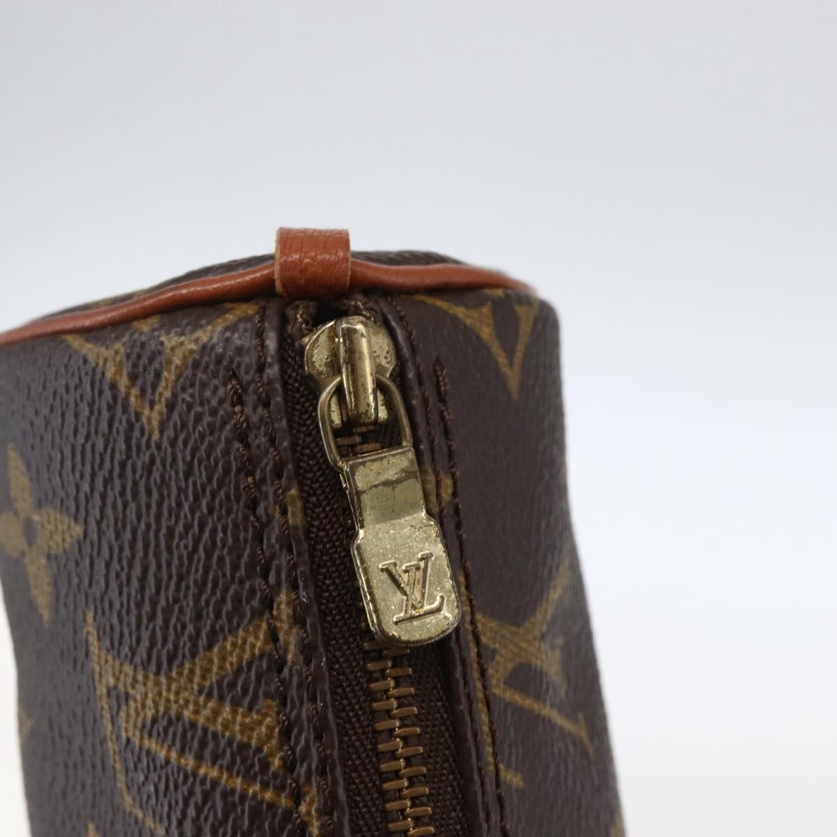 Louis Vuitton Papillon Pochette Monogram Canvas Brown Canvas Clutche & Pouche Bag (Pre-Owned)