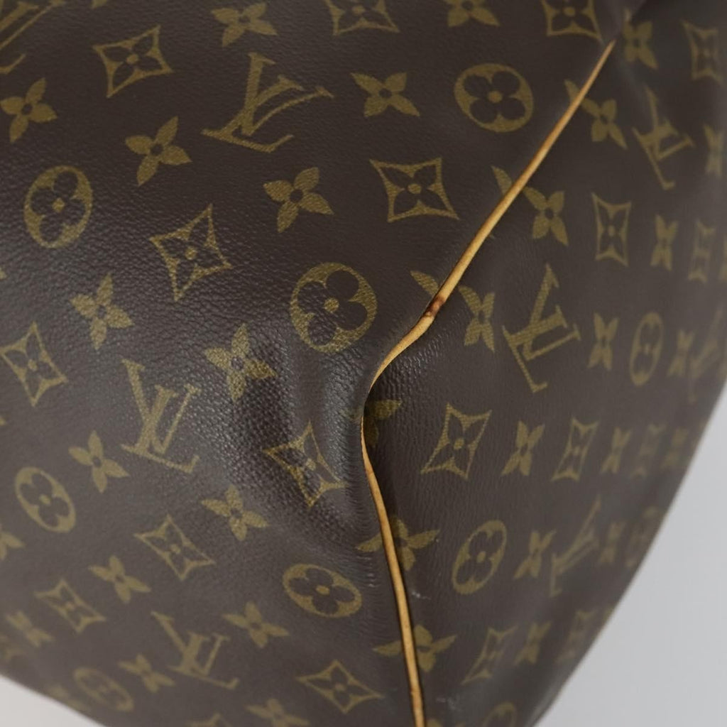 Louis Vuitton Keepall Bag Monogram Canvas Brown Canvas Travel Bag Bag (Pre-Owned)