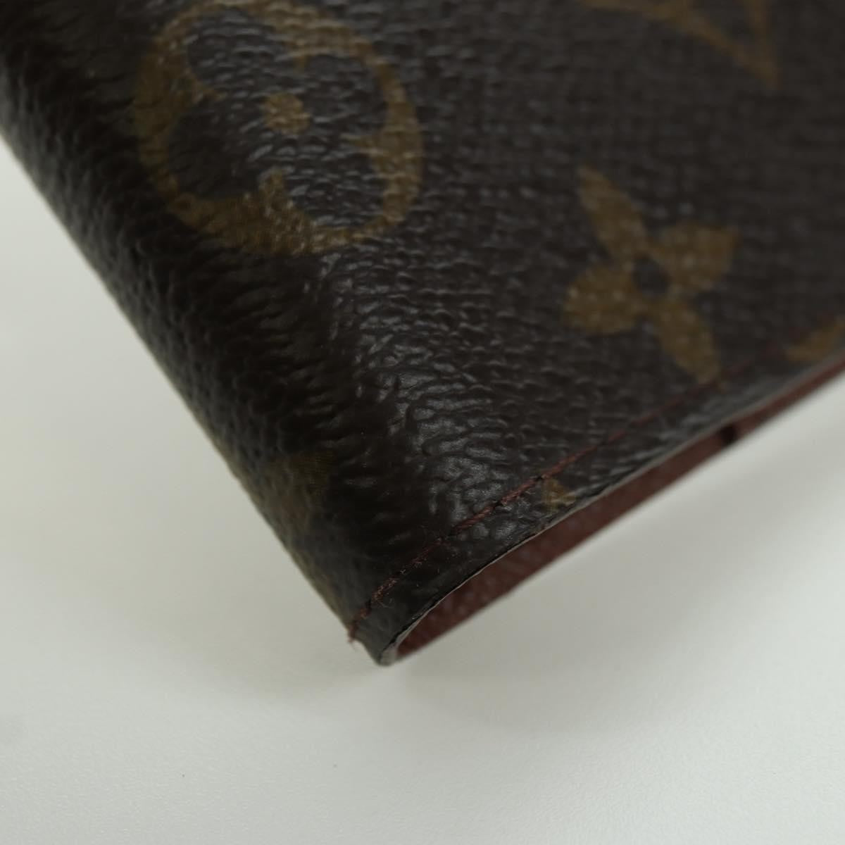 Louis Vuitton Agenda Cover Monogram Panda Brown Canvas Wallets Accessory (Pre-Owned)
