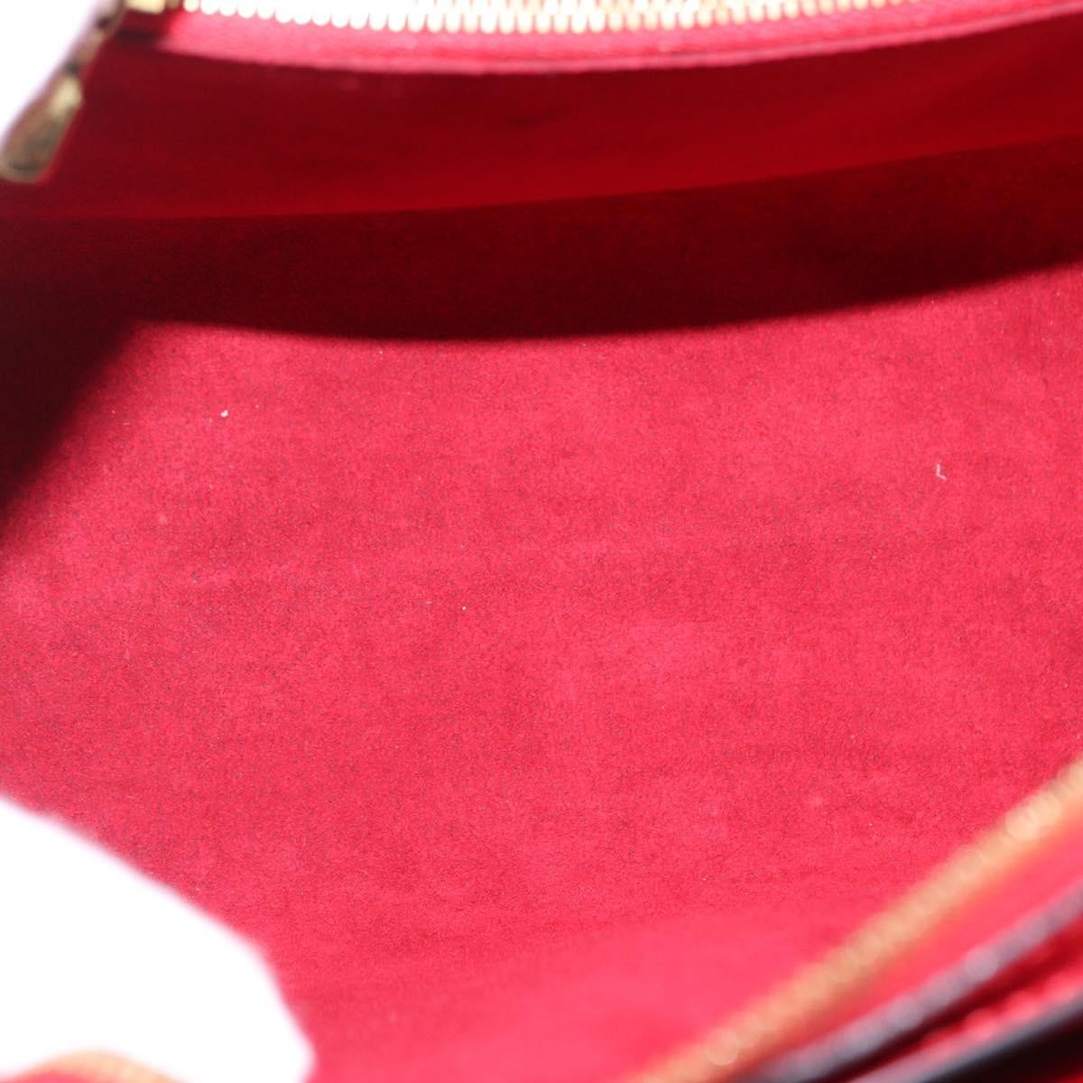 Louis Vuitton Pont Neuf Handbag Epi Leather Red Leather Handbag (Pre-Owned)