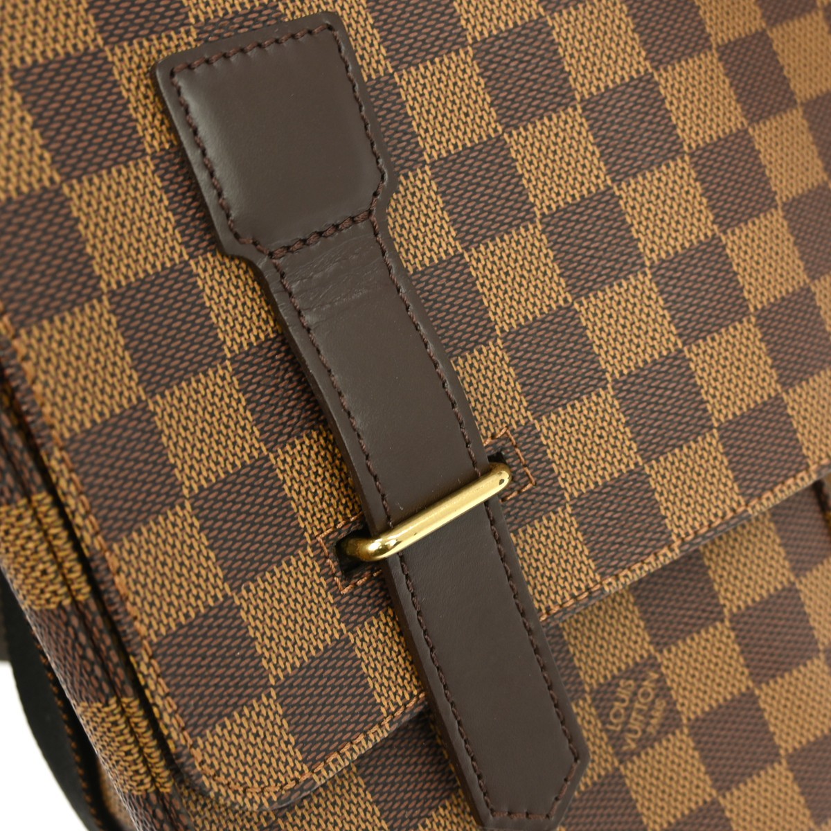 Louis Vuitton Broadway Bag Damier Brown Canvas Briefcase Bag (Pre-Owned)