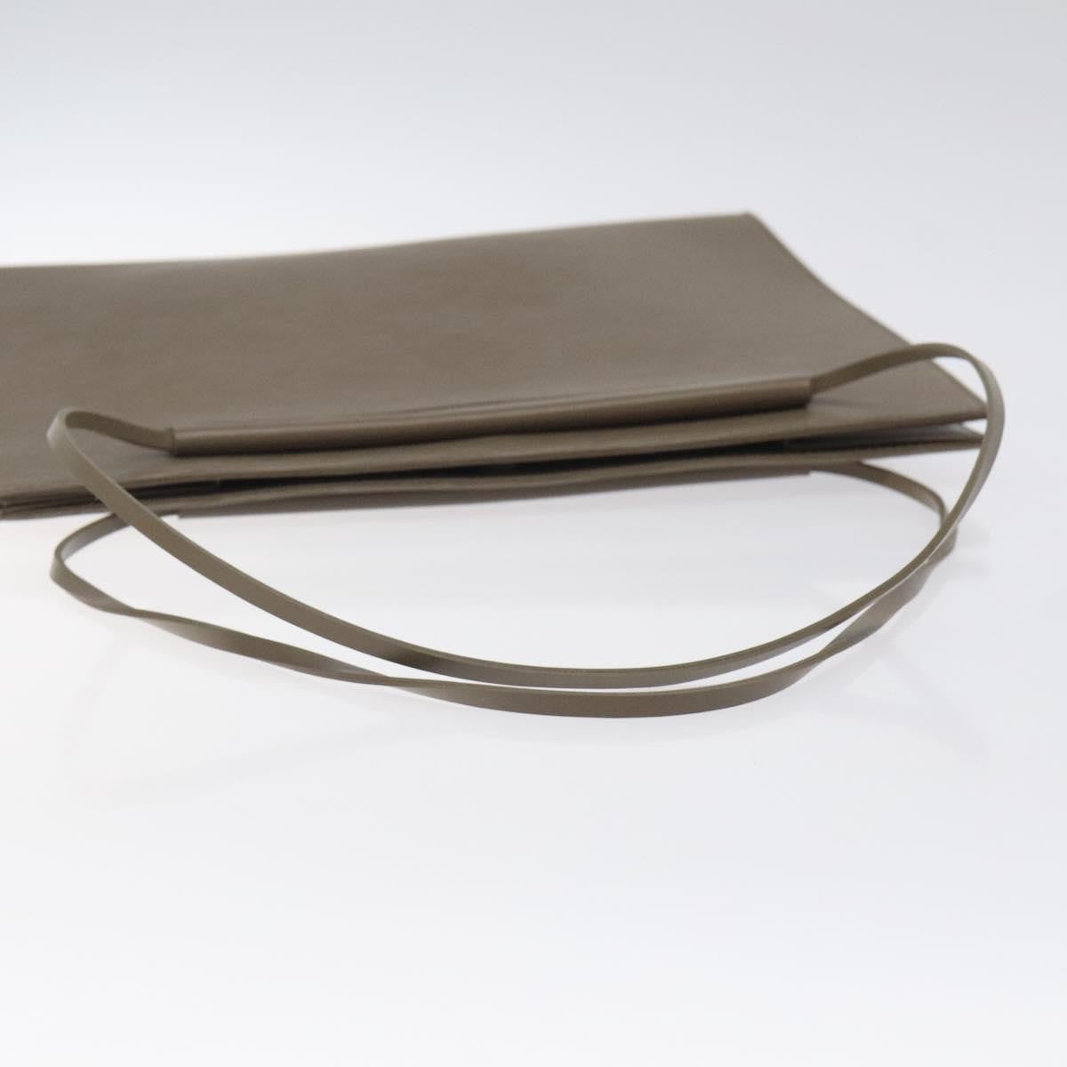 Louis Vuitton Saint Tropez Handbag Epi Leather Gray Leather Shoulder Bag Bag (Pre-Owned)