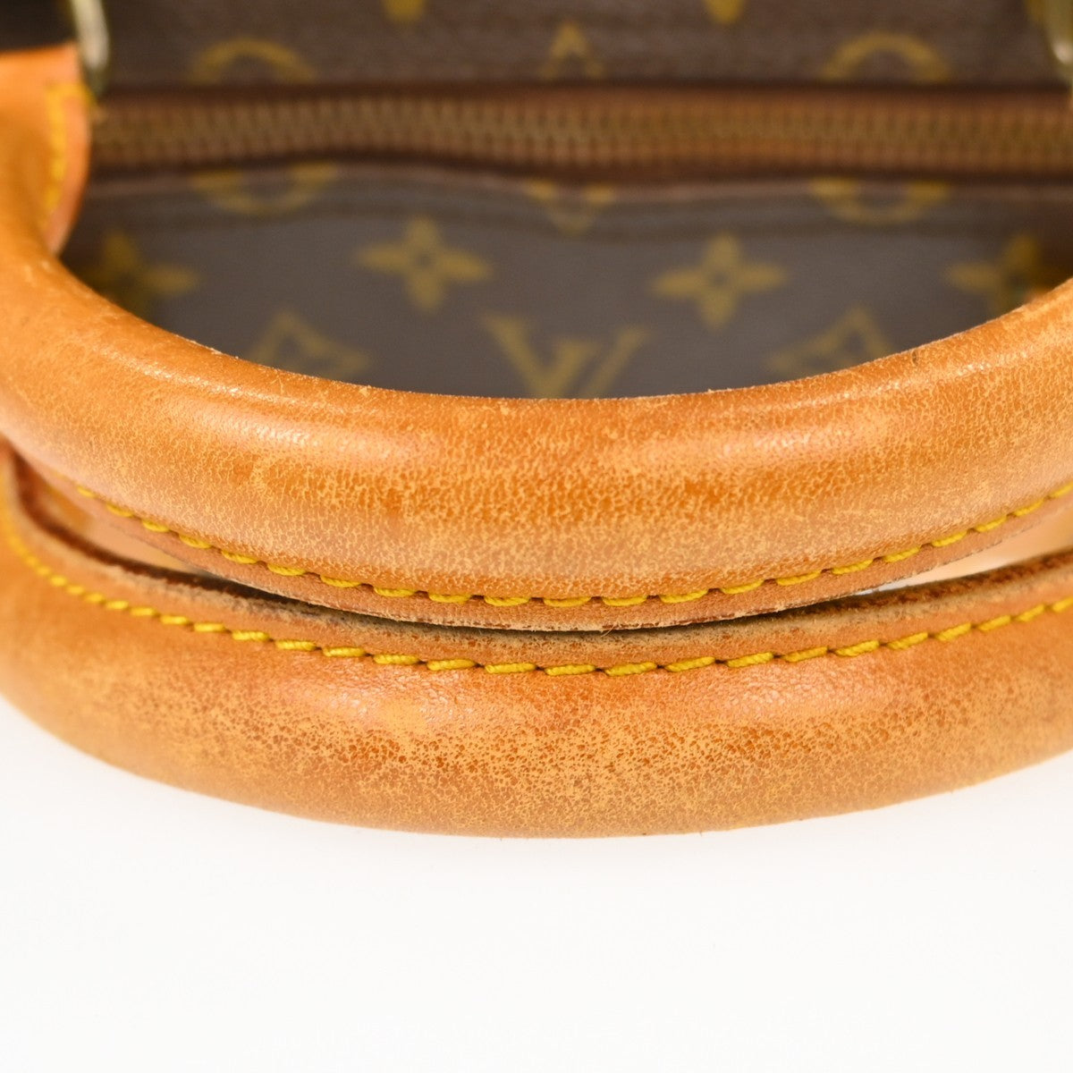 Louis Vuitton Keepall Bandouliere Bag Monogram Canvas Brown Canvas Travel Bag Bag (Pre-Owned)