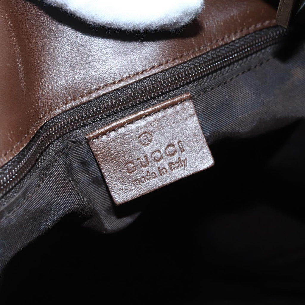 Gucci Vintage Bucket Shopping Tote Gg Canvas Pink Canvas Tote Bag Bag (Pre-Owned)