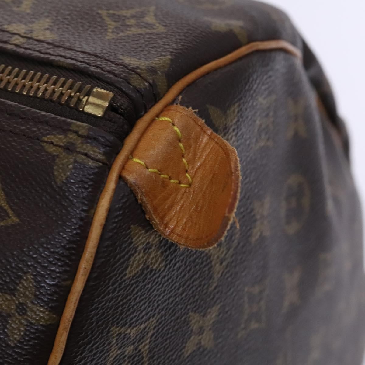 Louis Vuitton Keepall Bag Monogram Canvas Brown Canvas Travel Bag Bag (Pre-Owned)