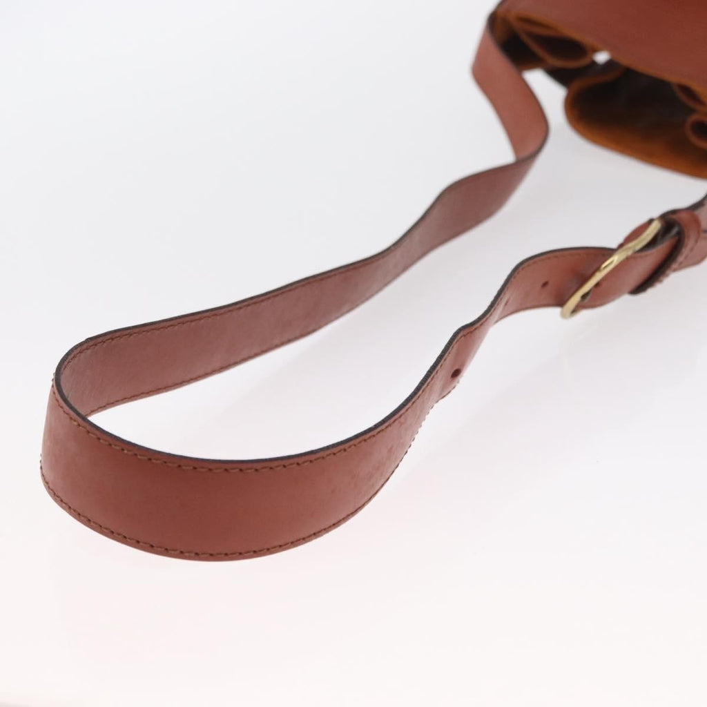 Louis Vuitton Vintage Sac D'epaule Handbag Epi Leather Brown Leather Shoulder Bag Bag (Pre-Owned)