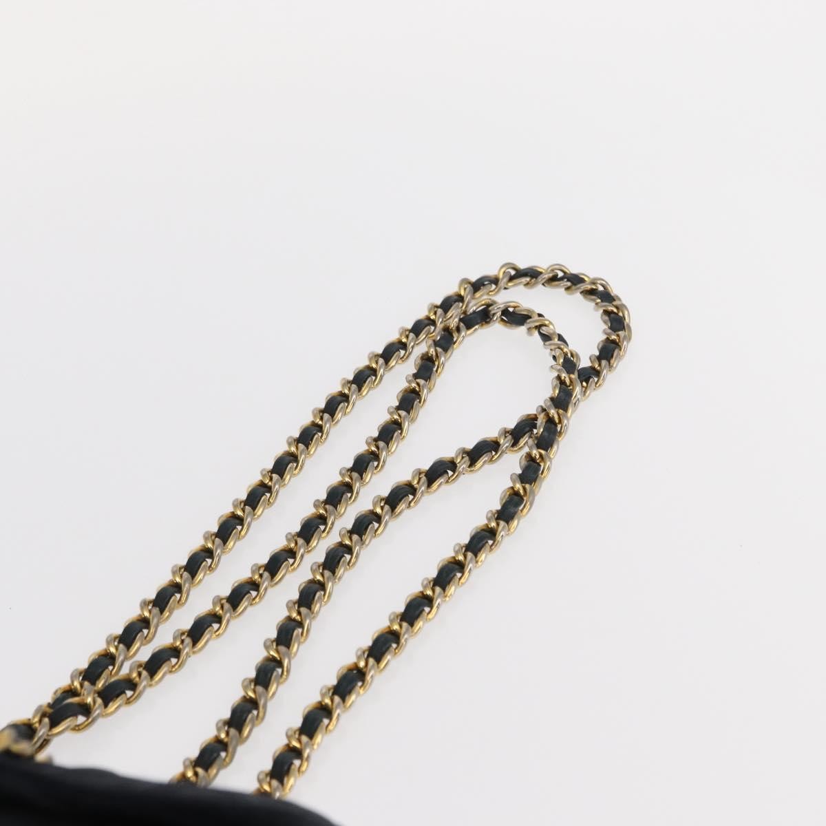 Prada Chain Shoulder Bag Tessuto Navy Nylon Shoulder Bag Bag (Pre-Owned)
