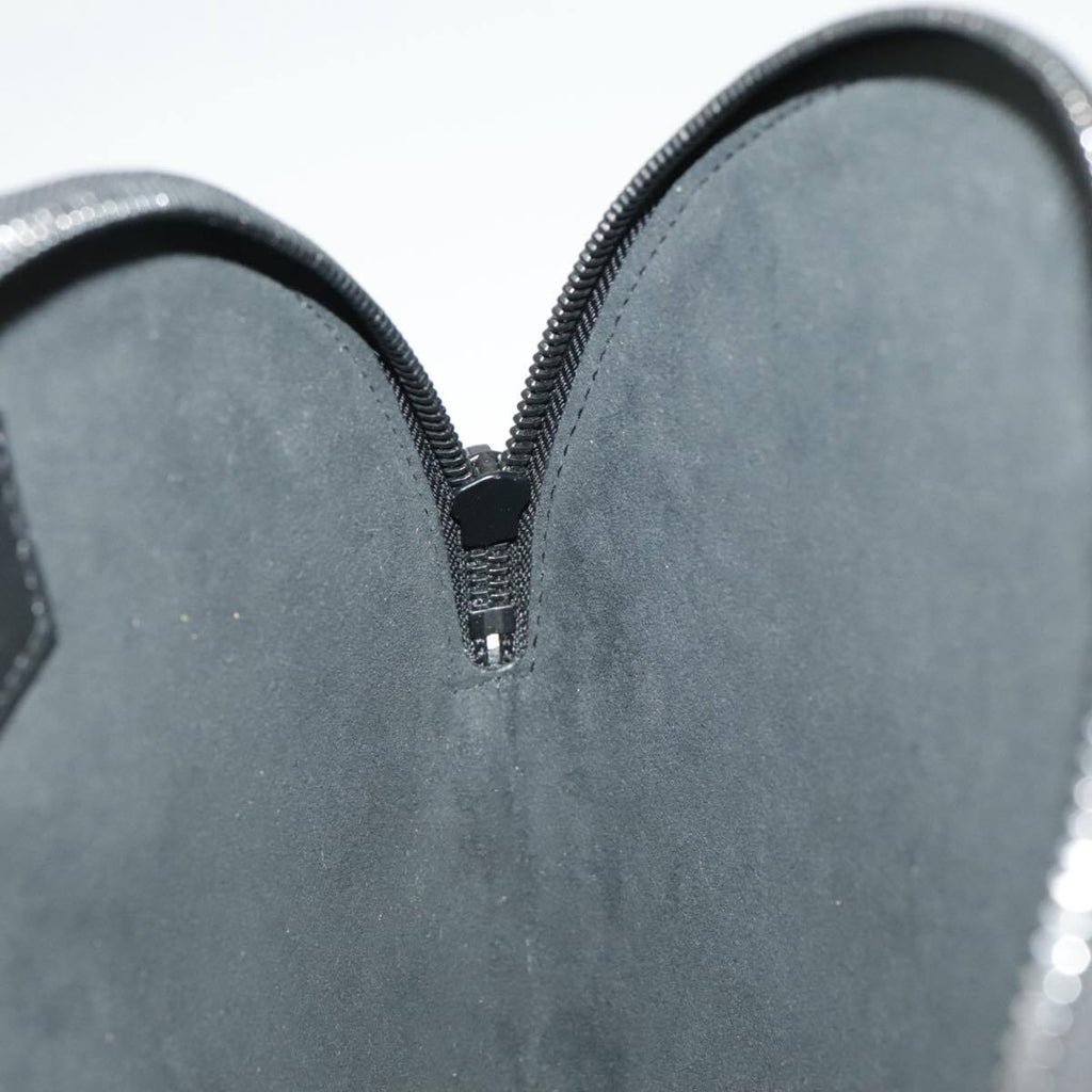 Louis Vuitton Disk Pouch Leather Black Leather Clutche & Pouche Bag (Pre-Owned)