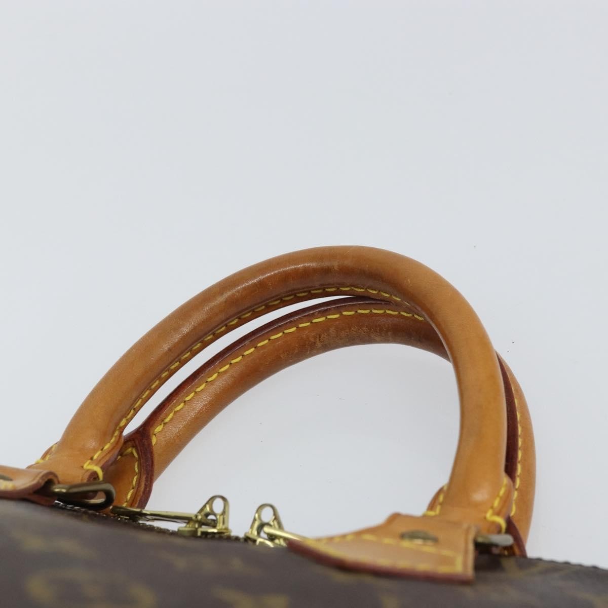 Louis Vuitton Alma Handbag Monogram Canvas Brown Canvas Handbag (Pre-Owned)