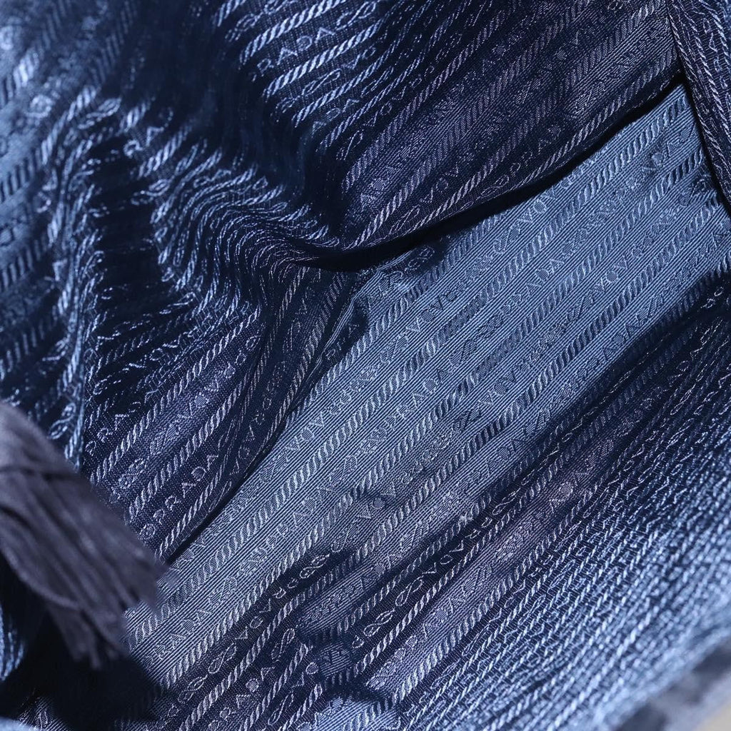 Prada Front Pocket Zip Tote Tessuto Black Nylon Tote Bag Bag (Pre-Owned)