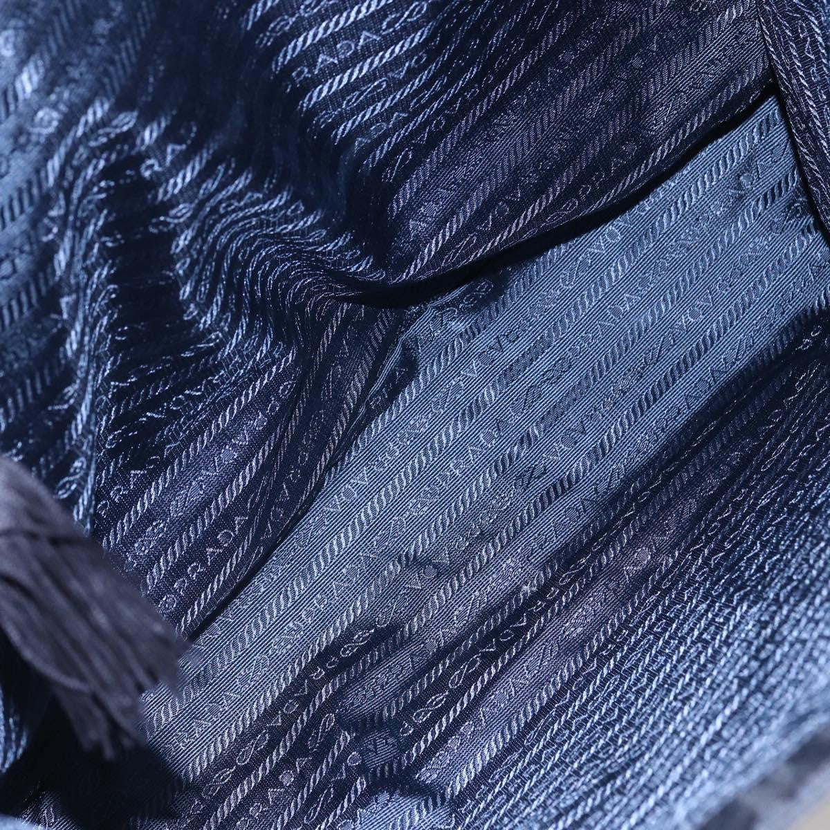 Prada Front Pocket Zip Tote Tessuto Black Nylon Tote Bag Bag (Pre-Owned)