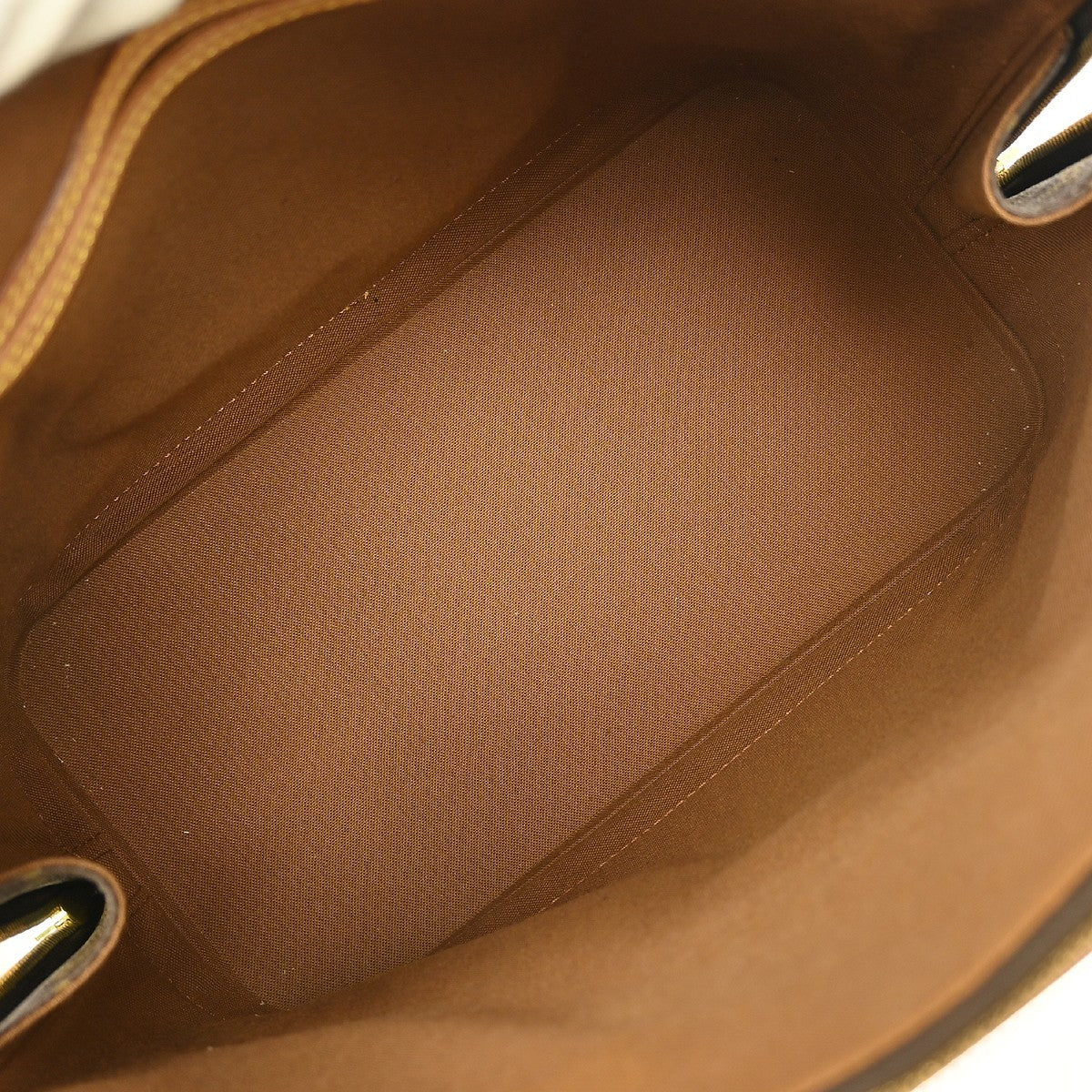 Louis Vuitton Alma Handbag Monogram Canvas Brown Canvas Handbag (Pre-Owned)