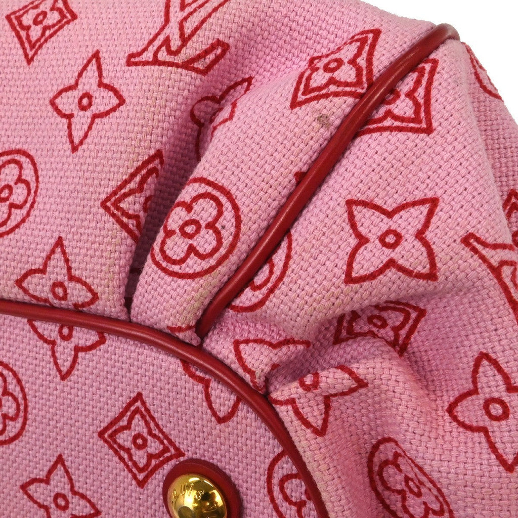 Louis Vuitton Cabas Ipanema Canvas Pink Canvas Tote Bag Bag (Pre-Owned)