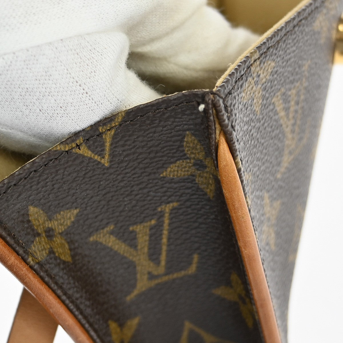 Louis Vuitton Florentine Pochette Monogram Canvas Brown Canvas Crossbody Bag Bag (Pre-Owned)