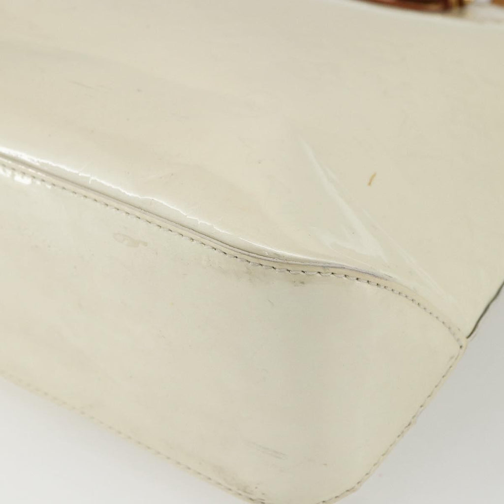 Louis Vuitton Brentwood Handbag Monogram Vernis Beige Patent_Leather Tote Bag Bag (Pre-Owned)