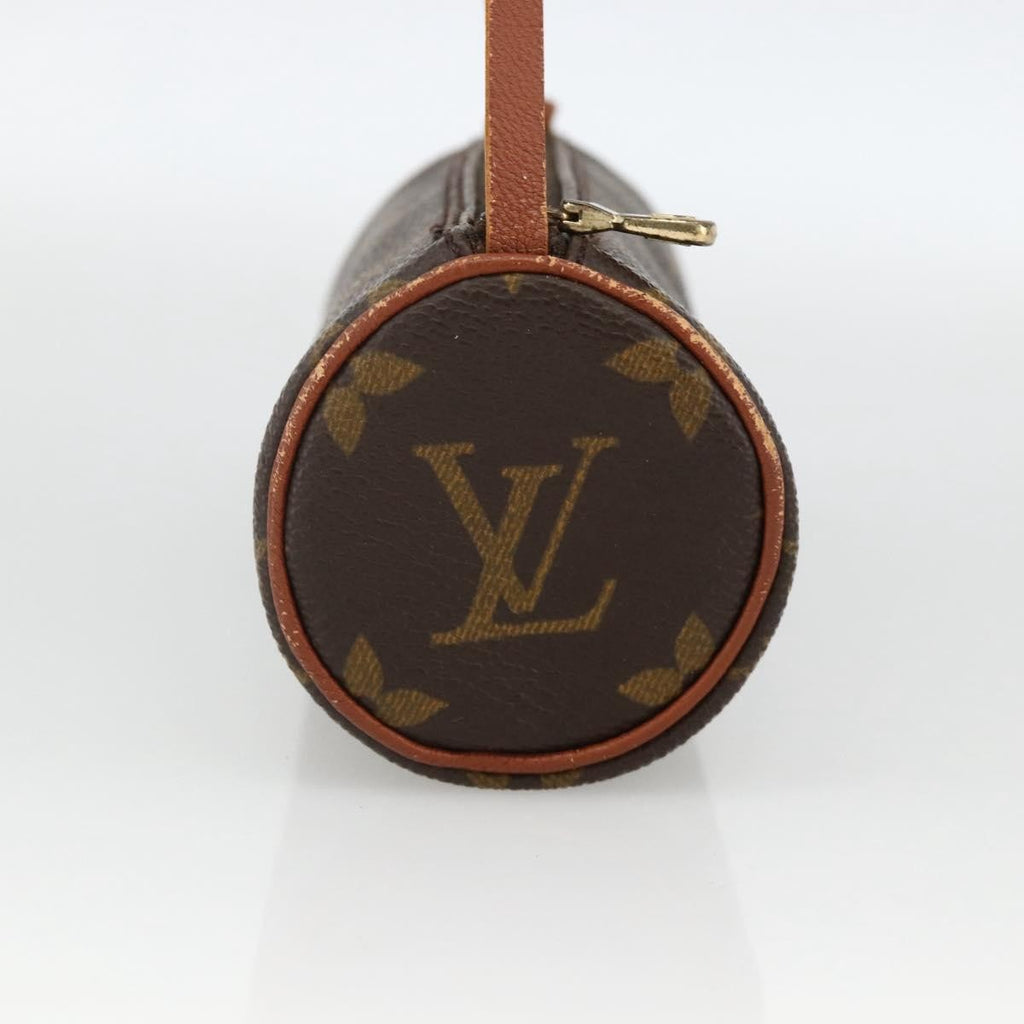 Louis Vuitton Papillon Pochette Monogram Canvas Brown Canvas Clutche & Pouche Bag (Pre-Owned)