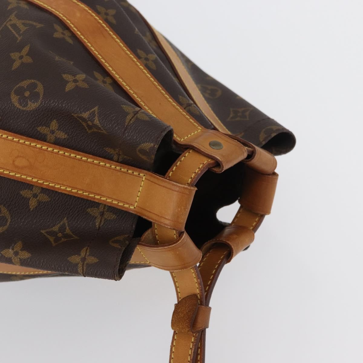 Louis Vuitton Randonnee Backpack Monogram Canvas Brown Canvas Shoulder Bag Bag (Pre-Owned)